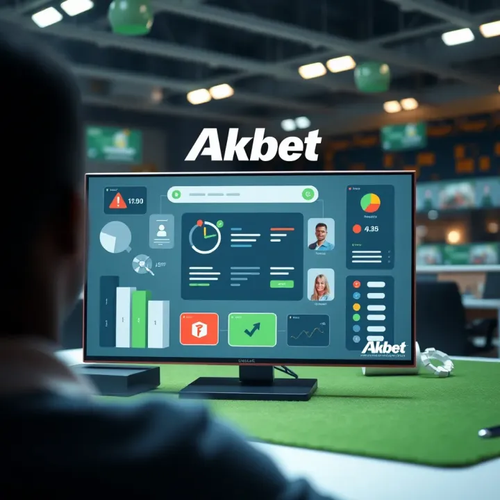Digital Marketing and Affiliate Network Overview for Akbet in Nigeria Illustration showing digital marketing tools and affiliate network connections for Akbet in Nigeria