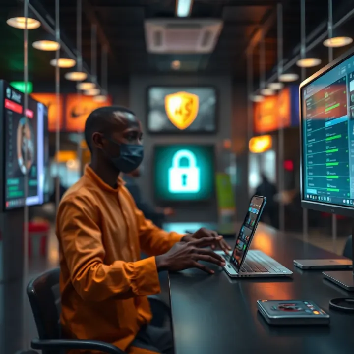 Secure Betting Experience with Akbet Mobile App Security Protocols Secure digital environment highlighting Akbet app's advanced security features and user data protection