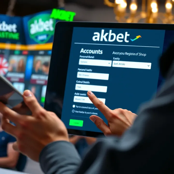 User entering personal details on a digital form for account creation